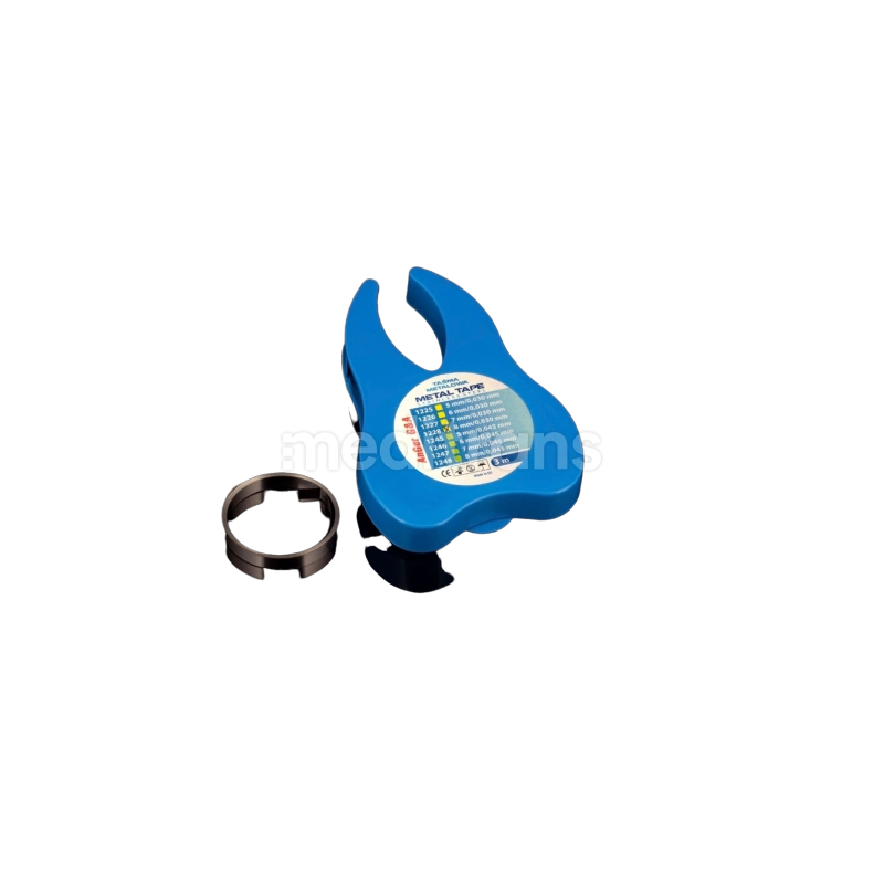 Металлическая полоса в зубце 0,030 мм