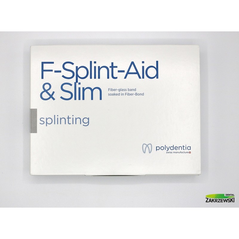 F-Splint Aid op.трал.4 мм X 12 см, погруженный в Бонд Polydentia