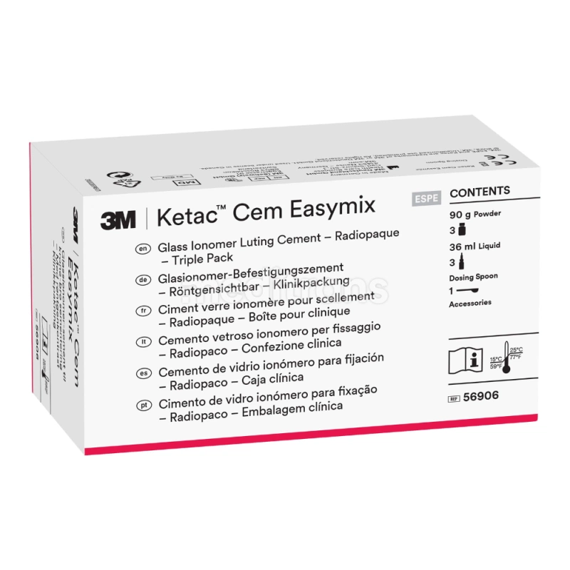Ketac Cem EASYMIX клинический набор 3 x (30 г+12 мл)