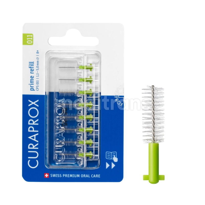 МЕЖЗУБНАЯ щетка CURAPROX Prime пополнение 8 шт