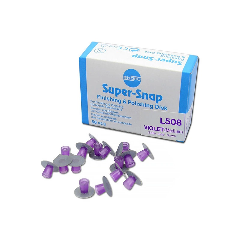 Полировальные диски Super-Snap Shofu-50 штук