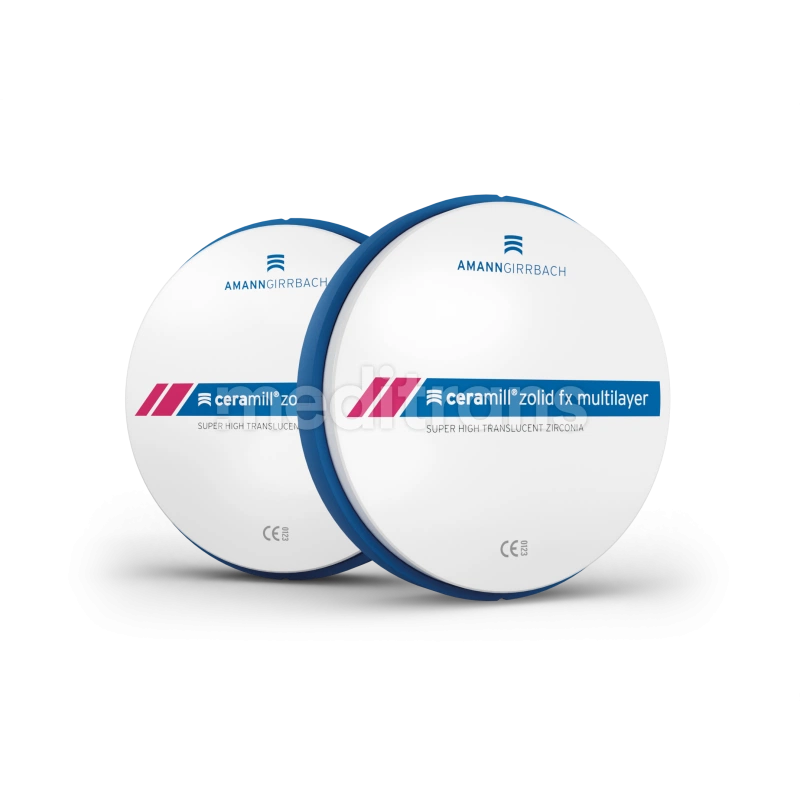 Dyski cyrkonowe Amann Girrbach Zolid FX Multilayer 98x14 mm A3.5/A4