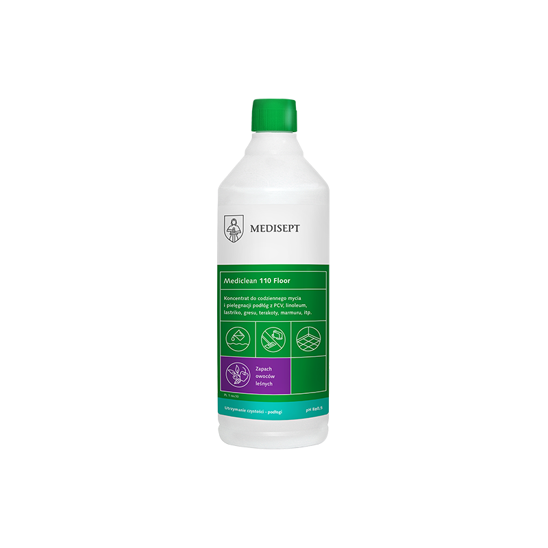 Mediclean 110 Floor для мытья и консер. пол op. 1l. Medisept