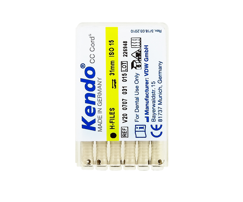 H-файлы Kendo 6 шт. VDW
