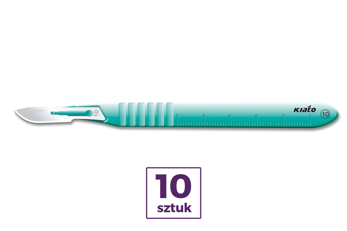Одноразовые скальпели Kiato Plus, 10 шт.