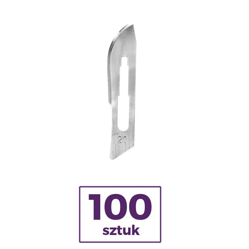 Лезвия для скальпеля Kiato Plus 100 шт.
