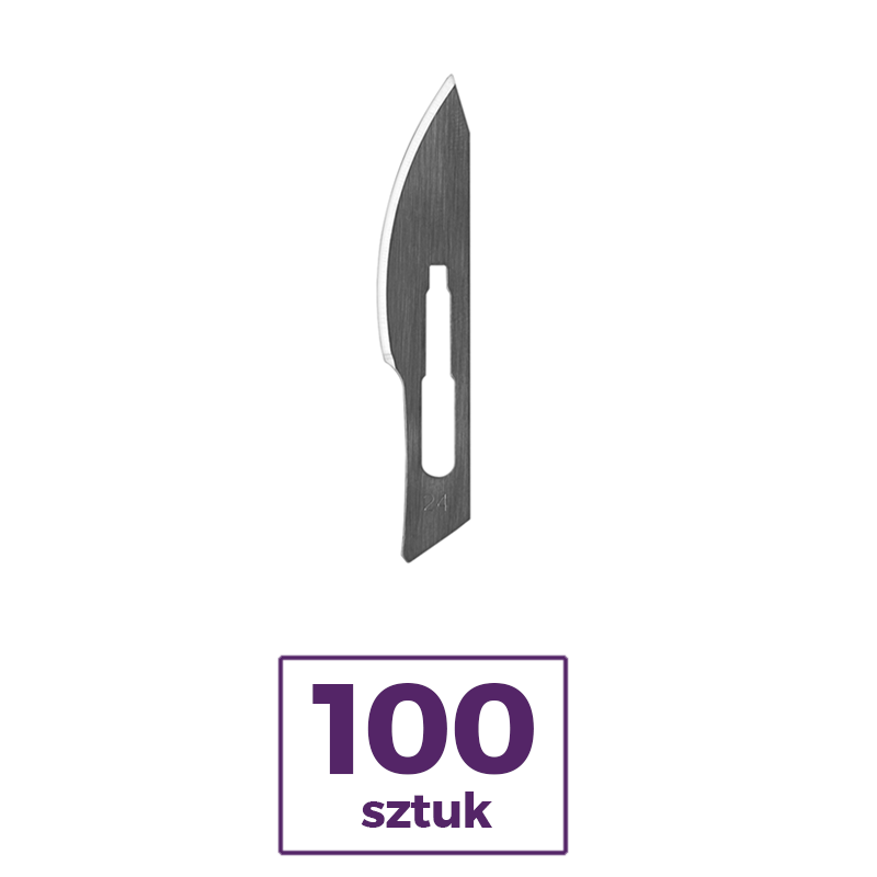 Лезвия для скальпеля Kiato Plus 100 шт.