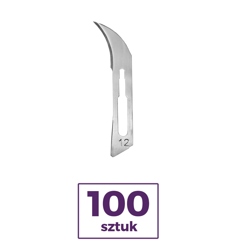 Лезвия для скальпеля Kiato Plus 100 шт.