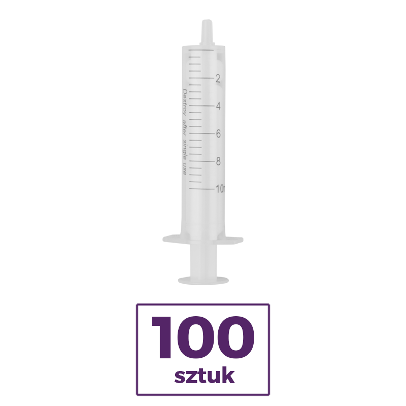 Одноразовые шприцы 10 мл × 100 шт. ZMC