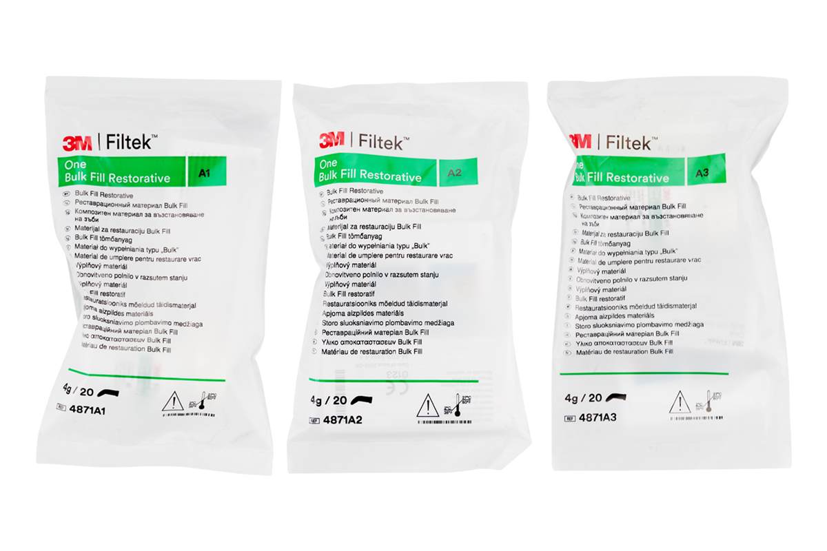 Filtek Bulk Fill One капсулы 0,2 г × 20 шт. 3M