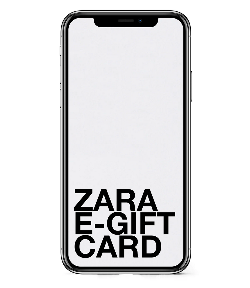 Подарочная карта ZARA (не стоматология, но в заказе было)
