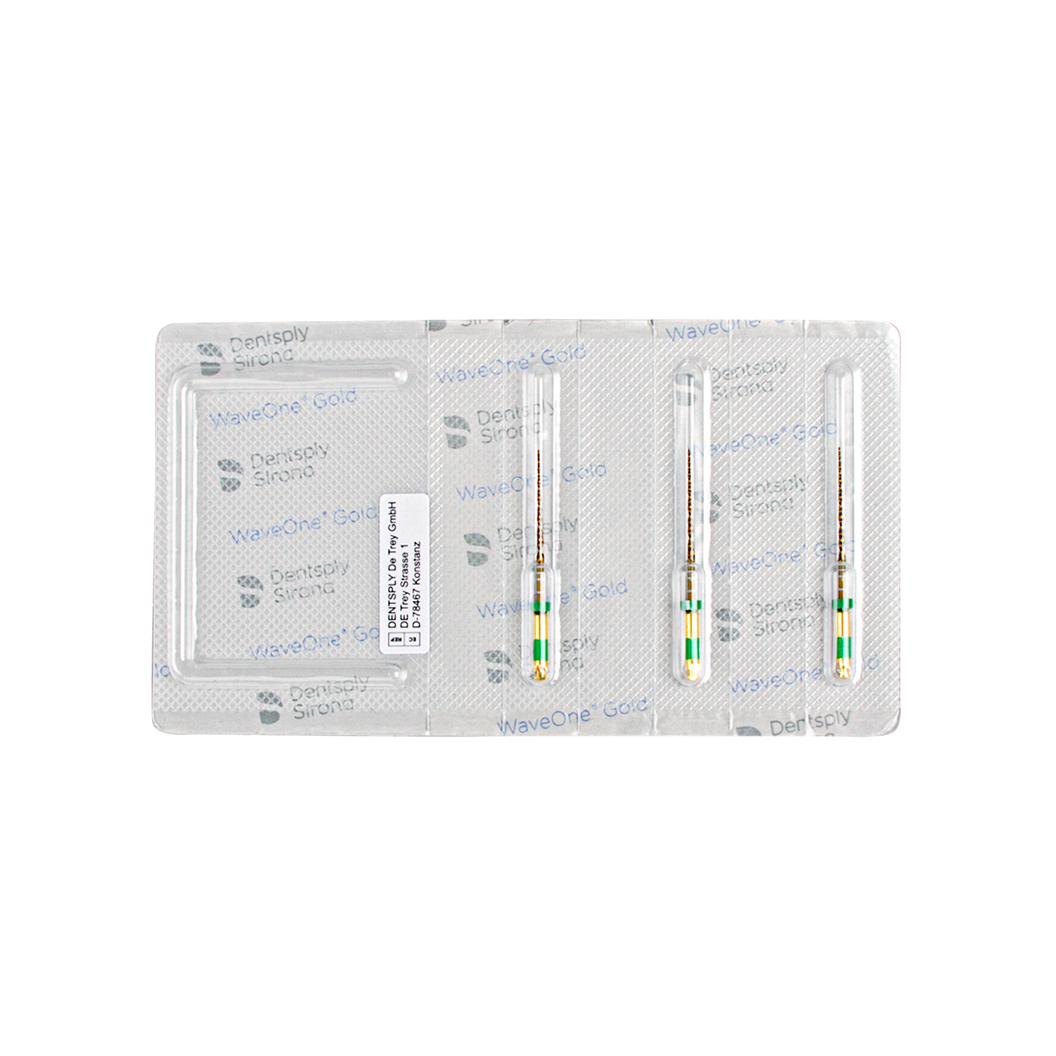 Реципрокные файлы WaveOne Gold 3 шт. Dentsply Sirona