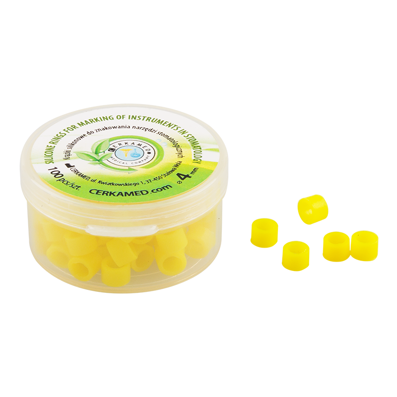 Силиконовые кольца для маркировки 100 шт. Cerkamed