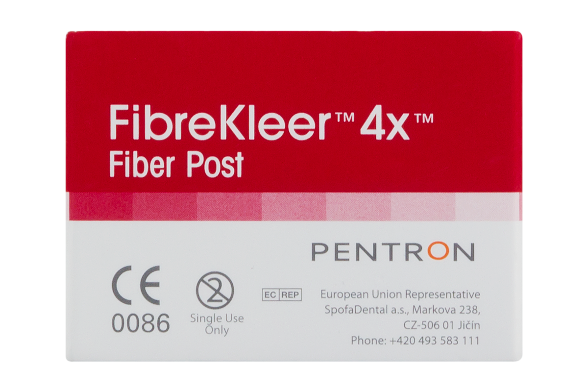 Набор стекловолоконных штифтов FibreKleer 4X (15 шт. + 3 сверла) Pentron