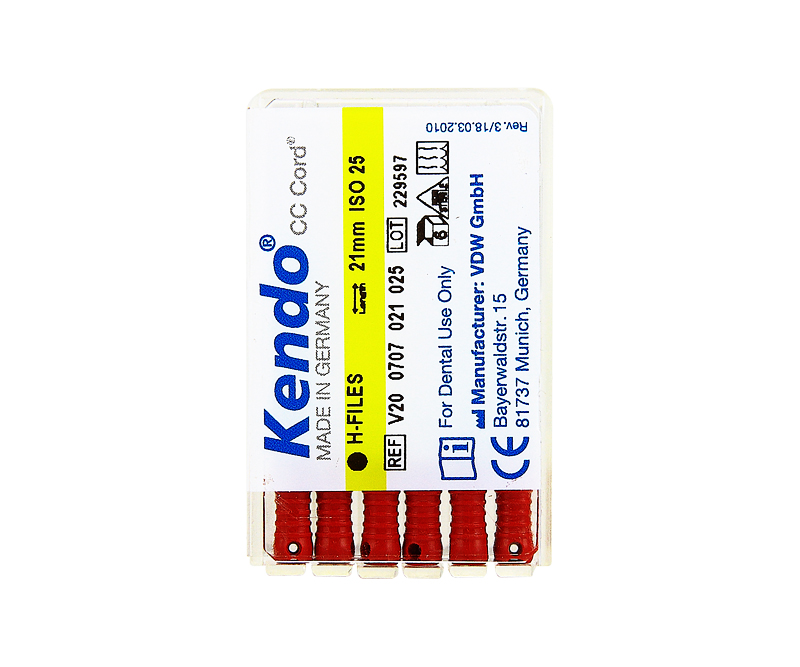 H-файлы Kendo 6 шт. VDW
