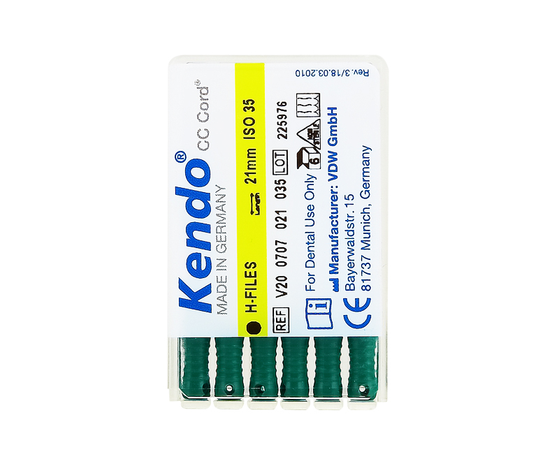 H-файлы Kendo 6 шт. VDW