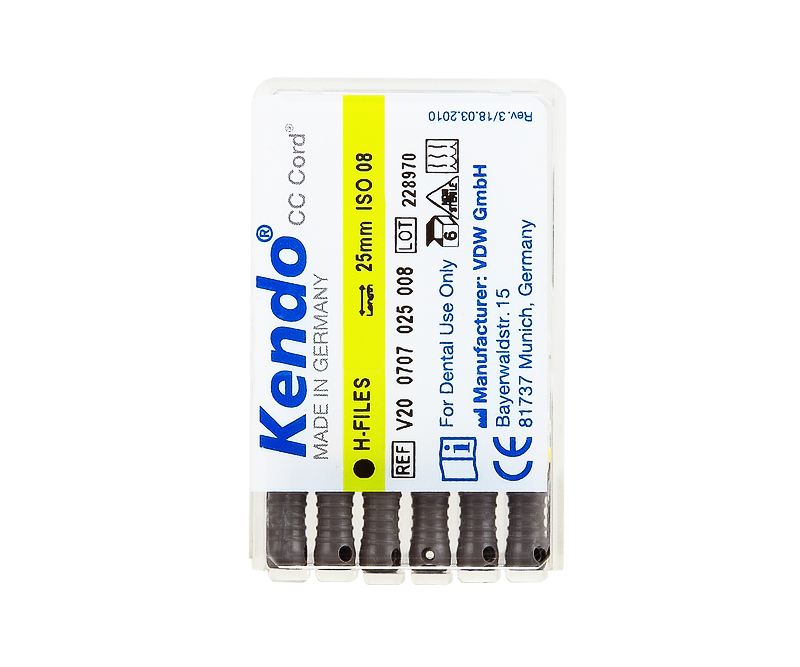 H-файлы Kendo 6 шт. VDW