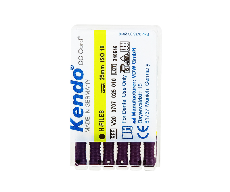 H-файлы Kendo 6 шт. VDW