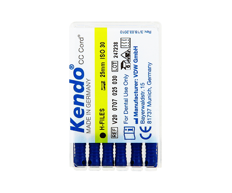 H-файлы Kendo 6 шт. VDW
