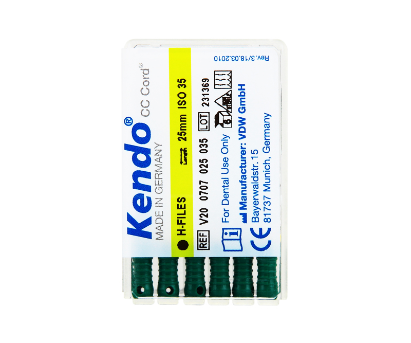 H-файлы Kendo 6 шт. VDW