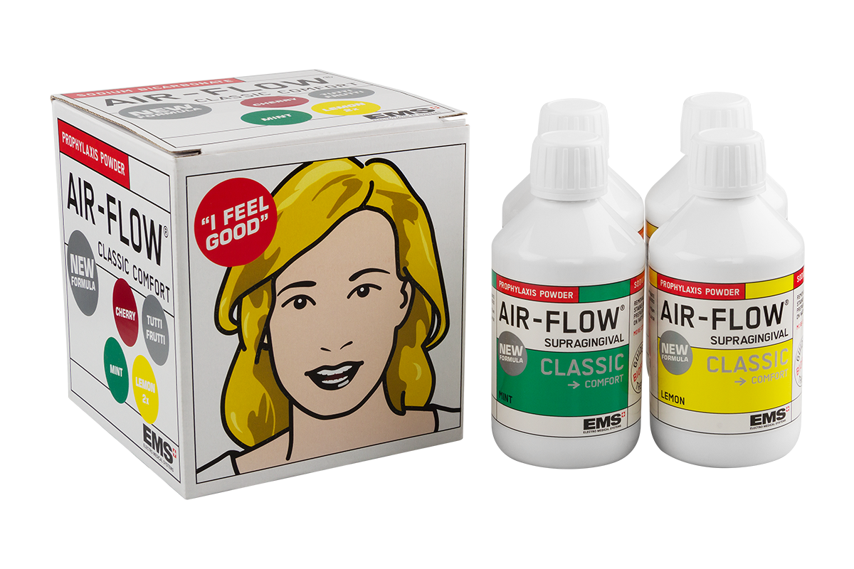 Порошок Air-Flow Classic Comfort 300 г × 4 шт. EMS