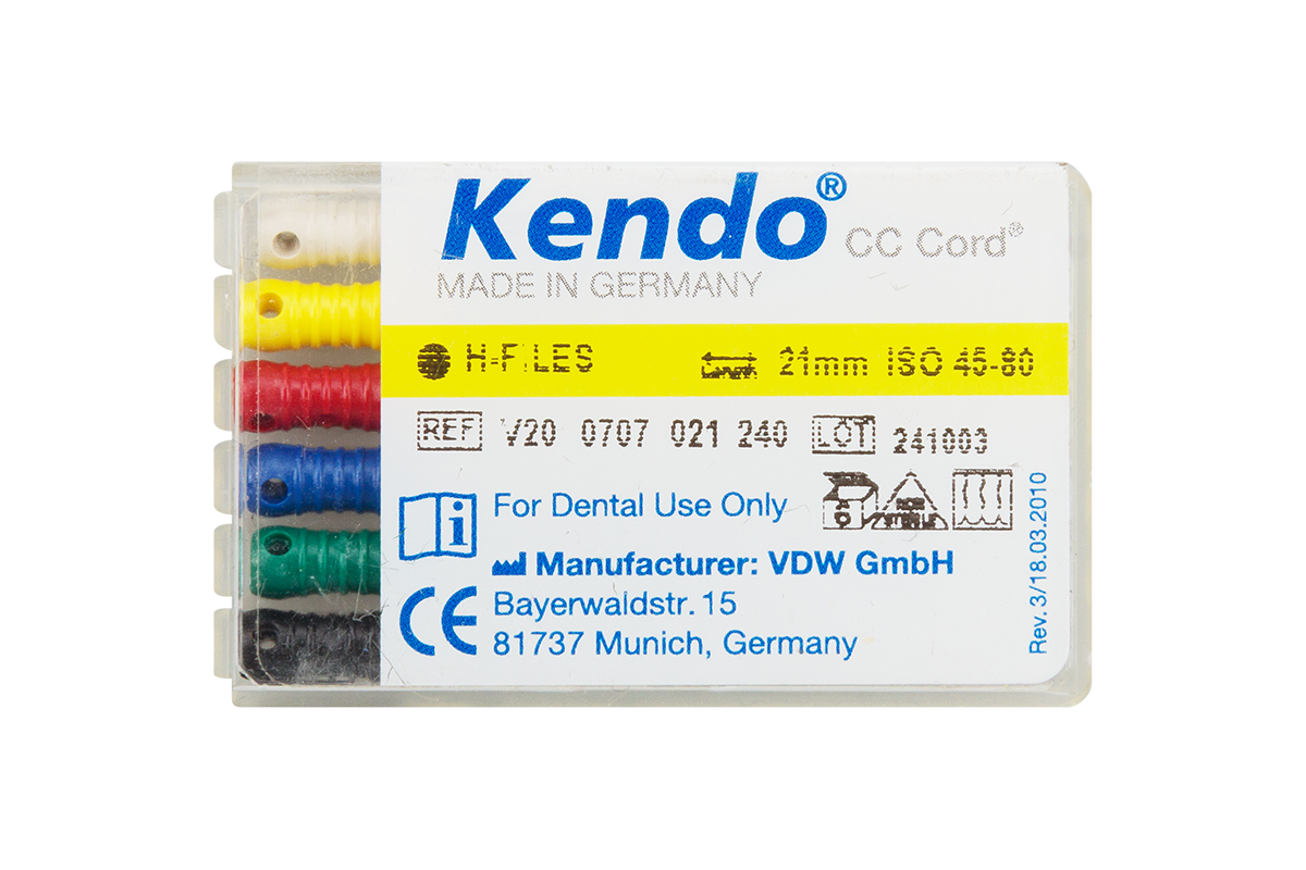 H-файлы Kendo 6 шт. VDW