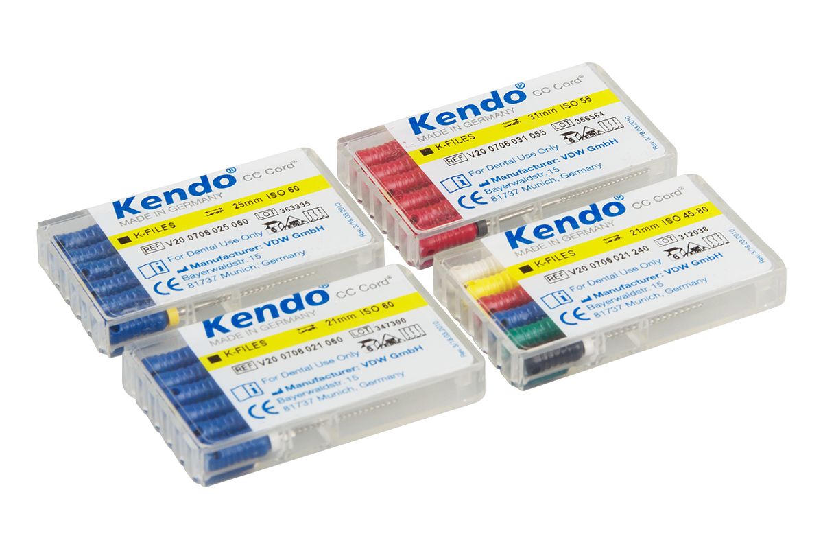 К-файлы Kendo 6 шт. VDW