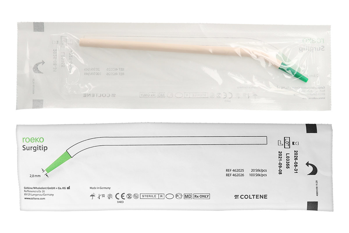Хирургические слюноотсосы Surgitip 20 шт. Coltene