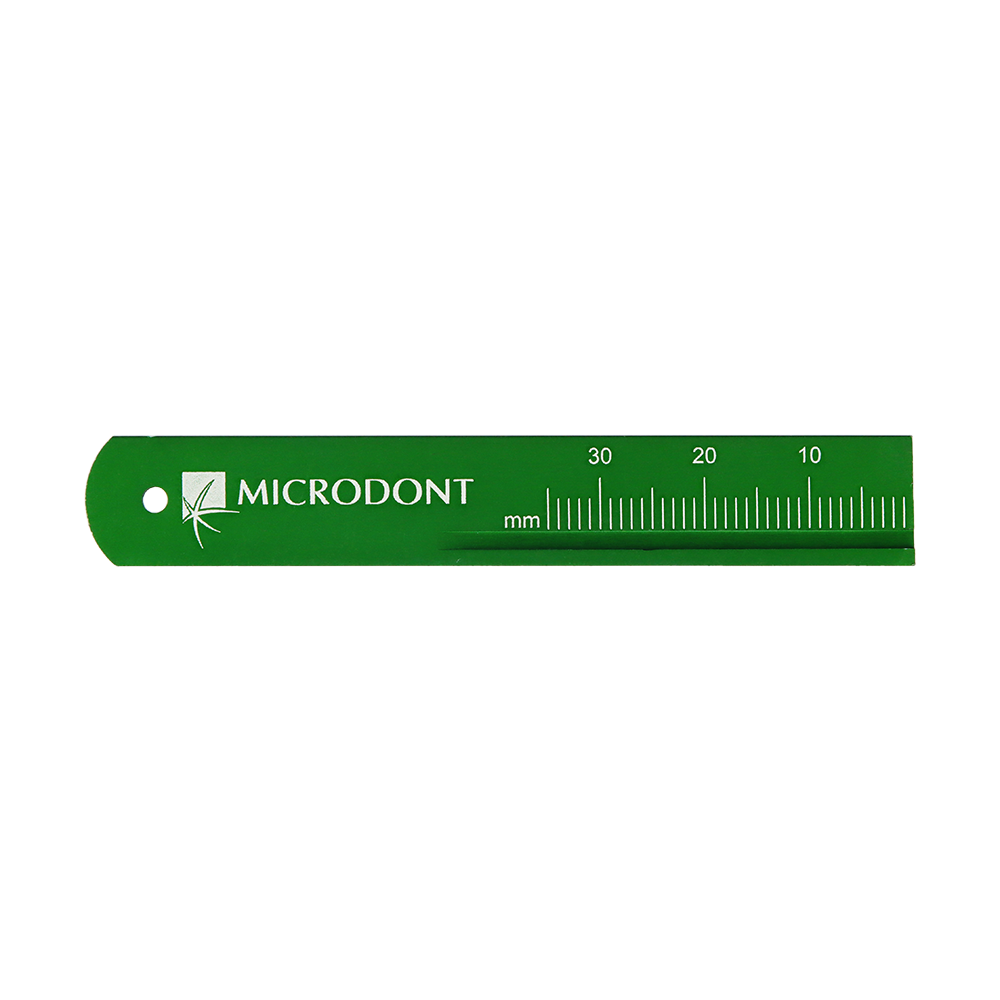 Эндодонтическая металлическая линейка 1 шт. Microdont