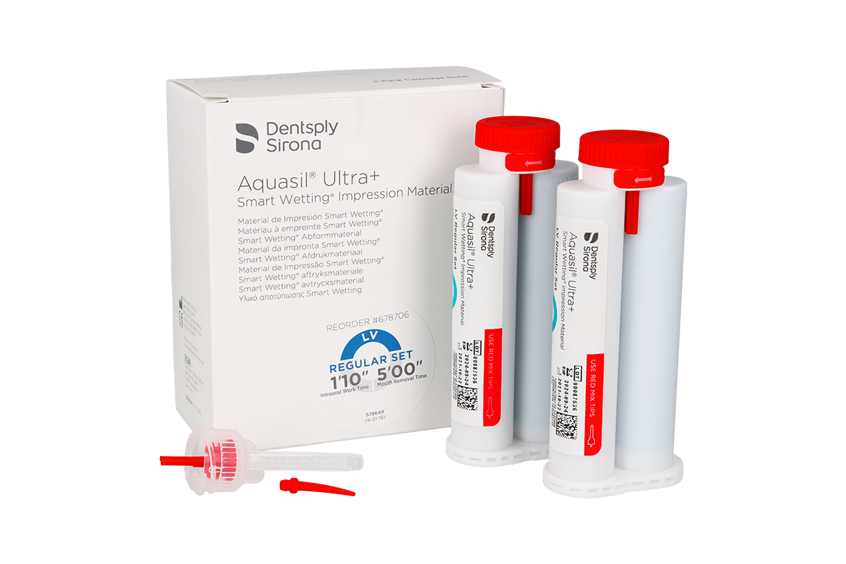 Aquasil Ultra+ 50 мл × 2 шт. Dentsply Sirona