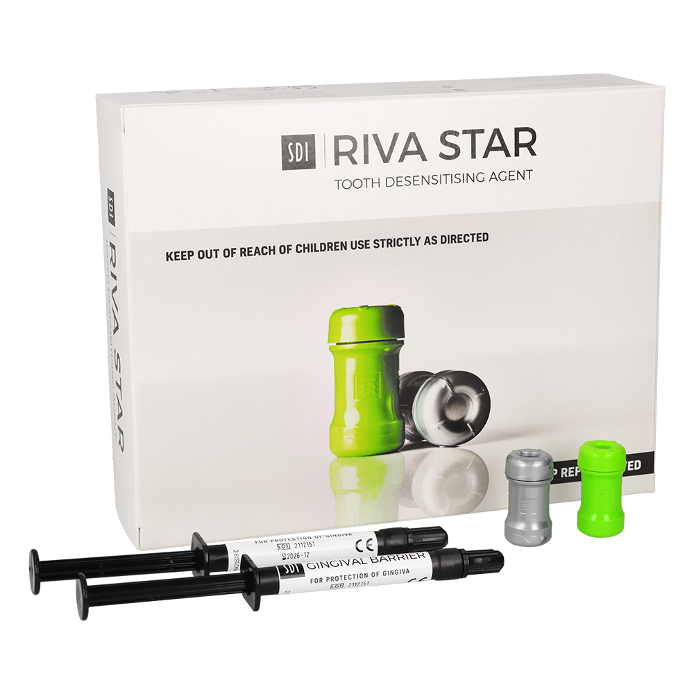 Серебряный фторид Riva Star (2×10 капсул + 2×1 г) SDI
