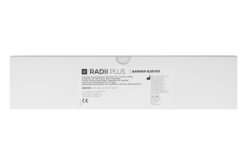 Защитные чехлы для лампы Radii Plus 1000 шт. SDI