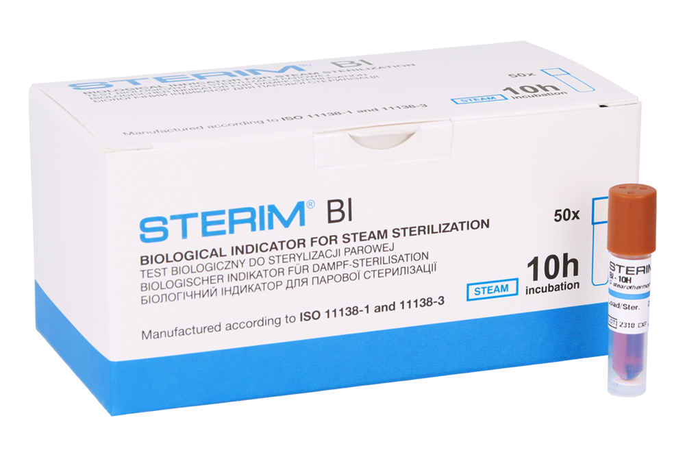 Биологические тесты в ампулах 50 шт. 10 ч Sterim