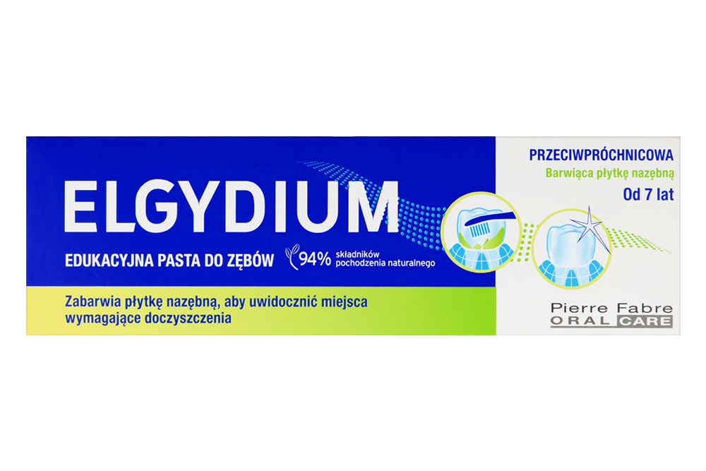 Обучающая зубная паста 50 мл Elgydium