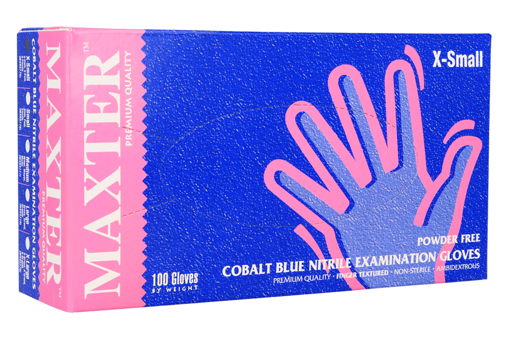 Нитриловые перчатки MAXTER 100 шт.