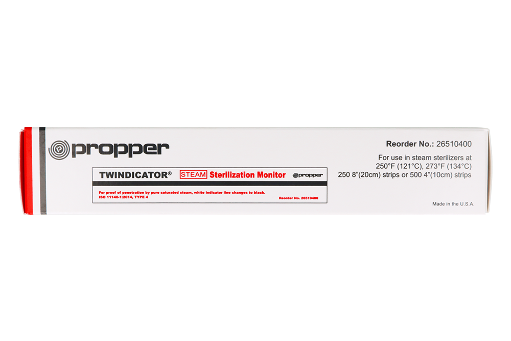 Тесты стерилизации Propper Twind кл. 4, 2 × 250 шт.