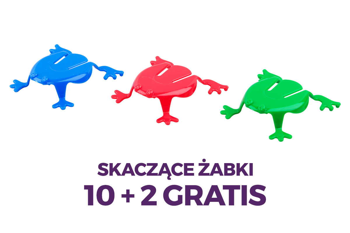 Игрушка — прыгающие лягушки 10 + 2 в подарок