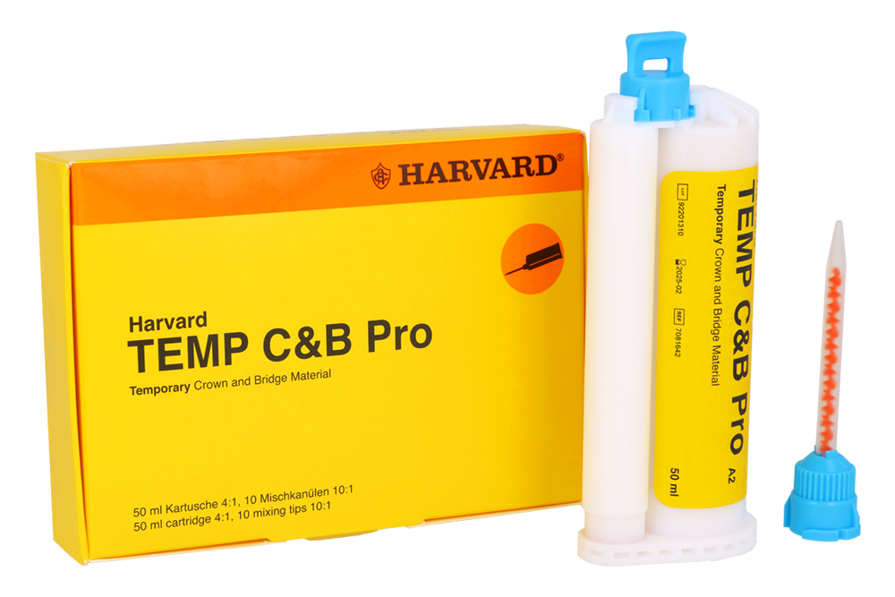 Материал для временных коронок Harvard TEMP C&B Pro 50 мл