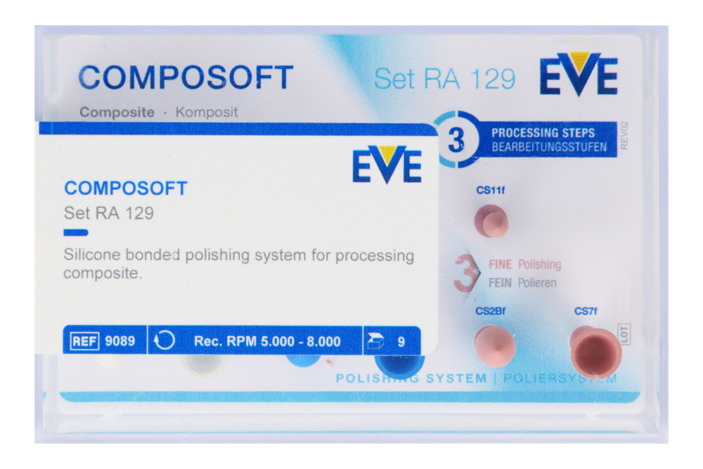 Силиконовые полиры Composoft 9 шт. EVE