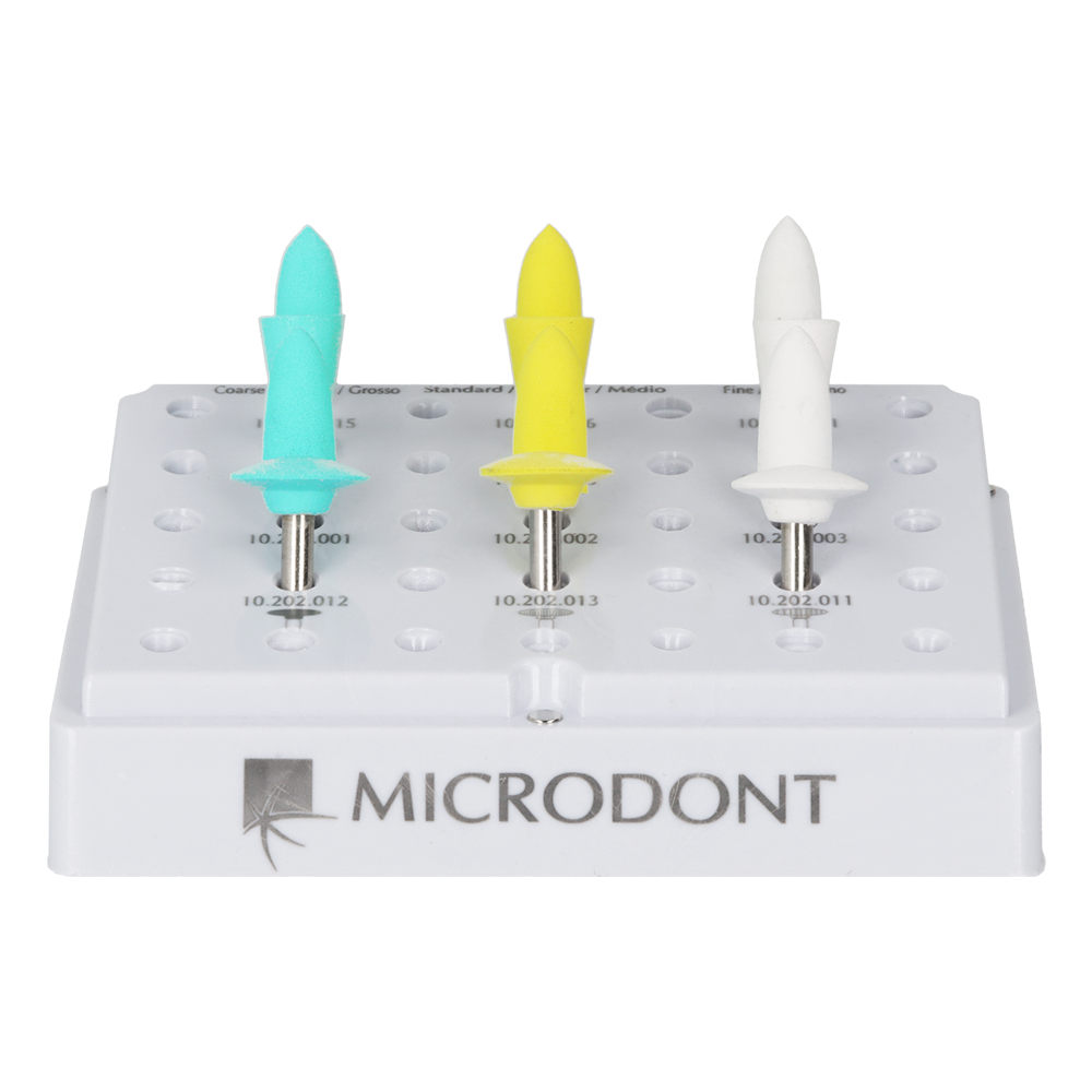 Набор для полировки композитов, 12 шт. Microdont