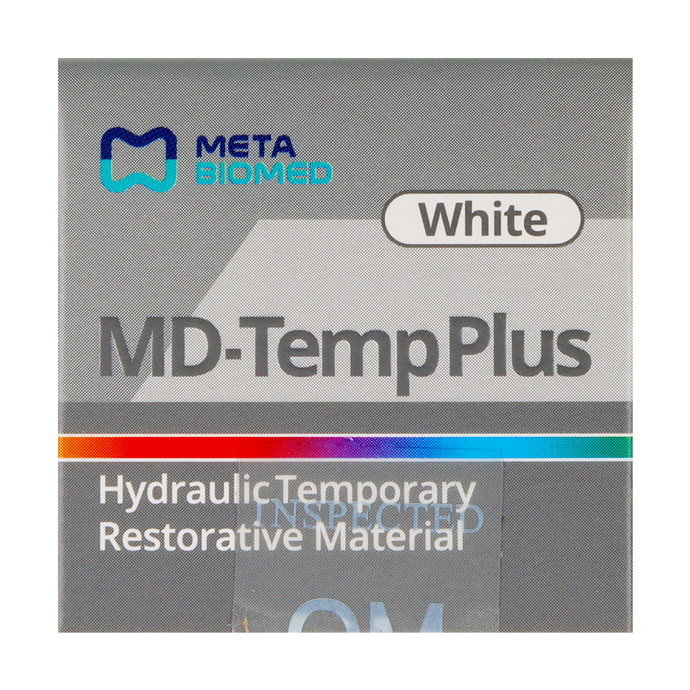 Временный материал MD-TempPlus белый 40 г Meta Biomed