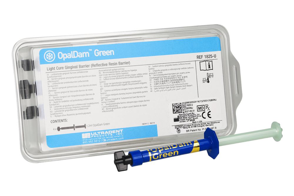 OpalDam Green жидкий коффердам 1,2 мл × 4 шт. Ultradent