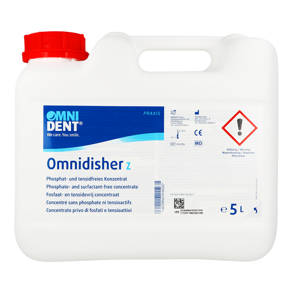 Стартовый набор Omnidisher (3 × 5 л + 1 × 1 л) Omnident