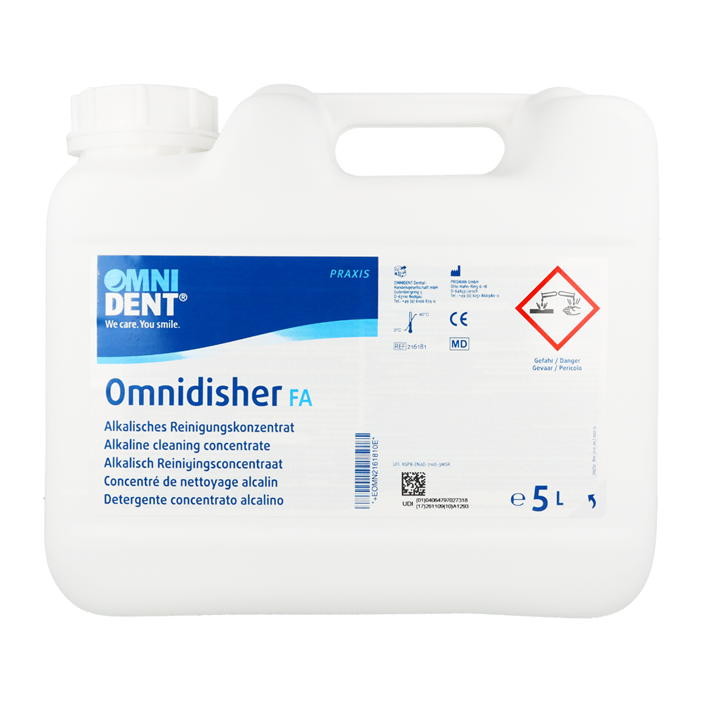 Стартовый набор Omnidisher (3 × 5 л + 1 × 1 л) Omnident