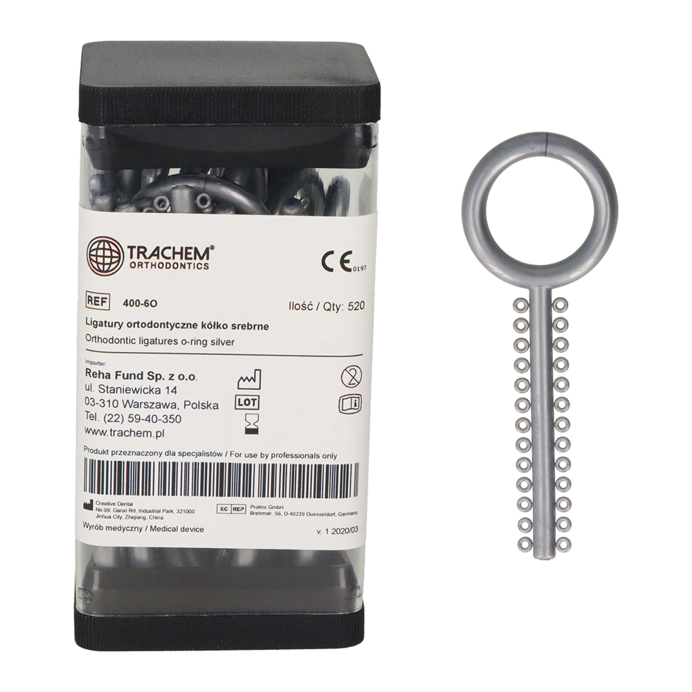 Ортодонтические резинки 520 шт. TRACHEM