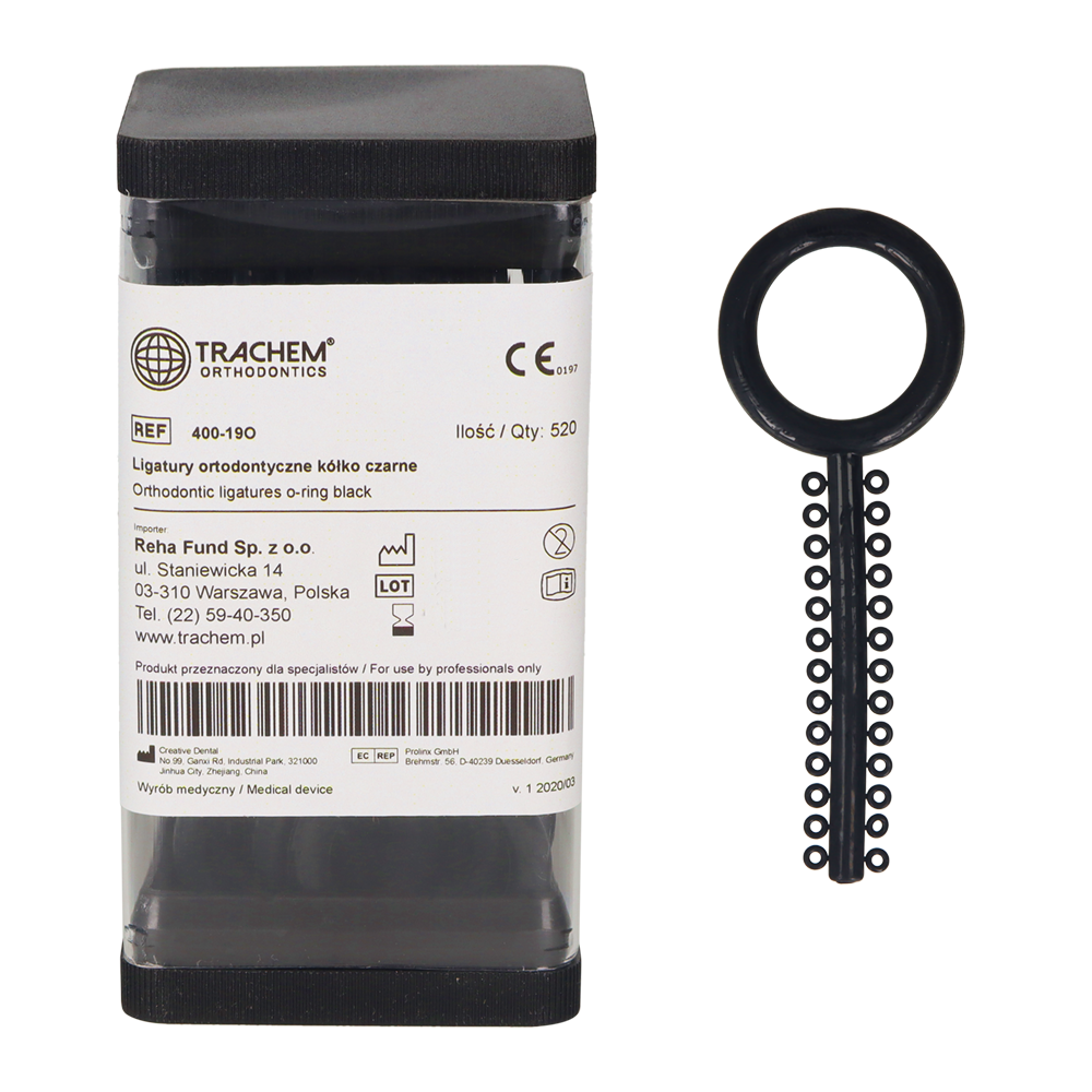 Ортодонтические резинки 520 шт. TRACHEM