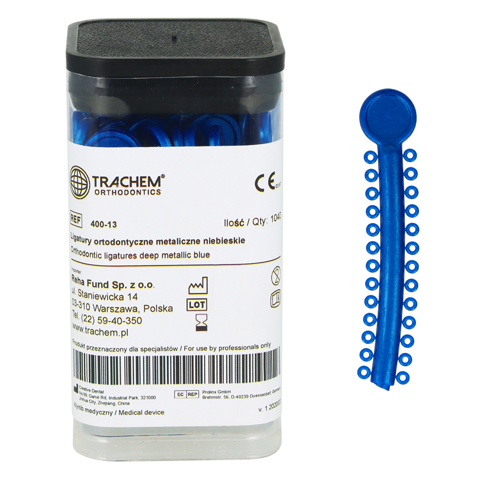 Ортодонтические резинки, 1040 шт. Trachem