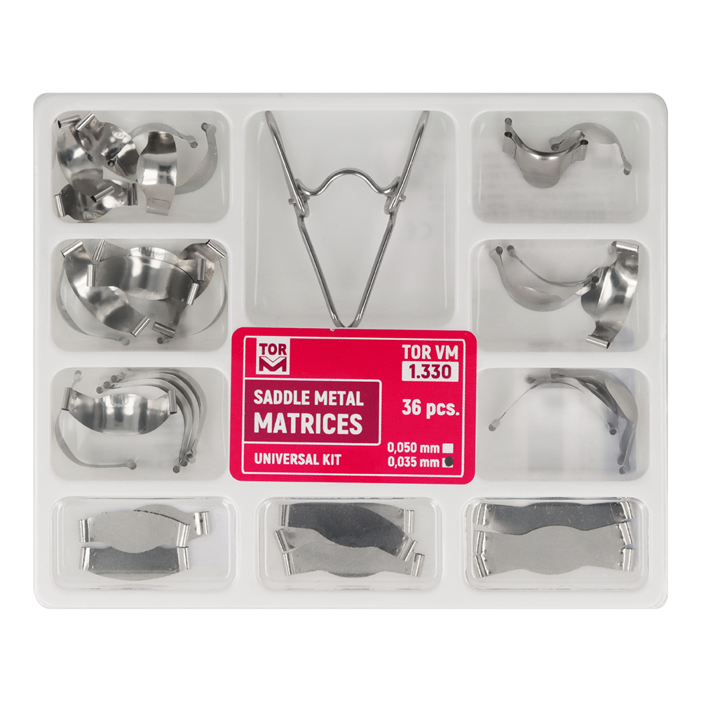 Седловидные матрицы Universal Kit 36 шт. TOR VM