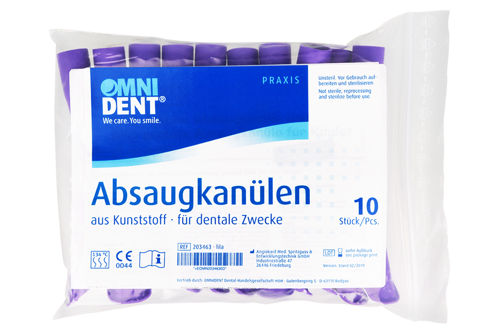 Хирургическая аспирационная канюля 10 шт. Omnident