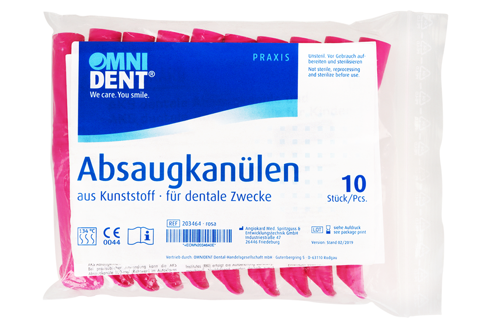 Хирургическая аспирационная канюля 10 шт. Omnident